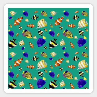 Tropical fish Sticker